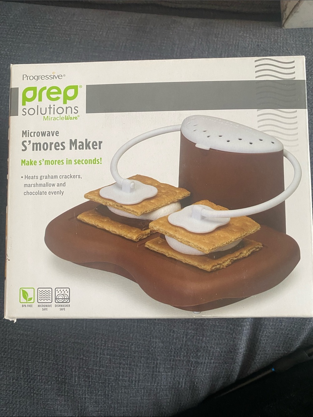 Progressive Prep Solutions Microwave S'mores Maker - Brown